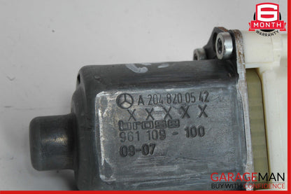 10-14 Mercedes W212 E350 4MATIC Rear Left Side Door Window Regulator Motor OEM