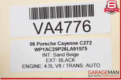 03-06 Porsche Cayenne 955 4.5L Right Side Engine Turbo Charger Turbocharger OEM