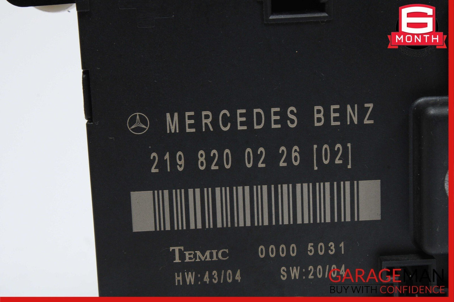 06-11 Mercedes W219 CLS500 CLS550 Rear Left Side Door Control Module Unit OEM