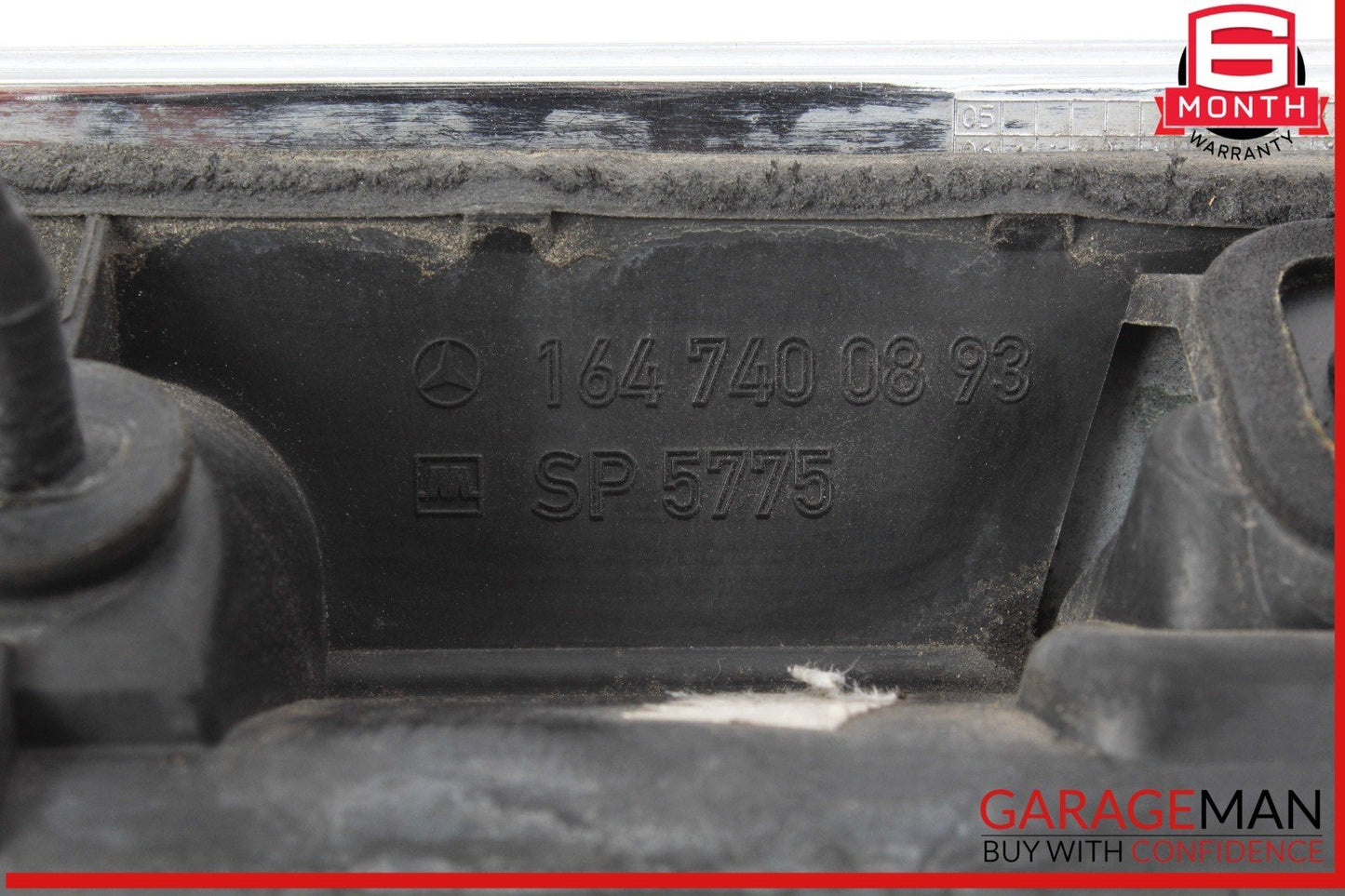 06-11 Mercedes W164 ML550 ML500 Trunk Lid Hatch Latch Handle Molding Trim OEM