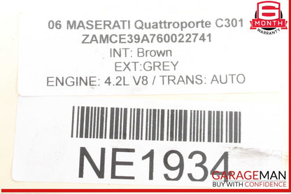 04-11 Maserati Quattroporte M139 GranTurismo M145 Power Steering Pump OEM
