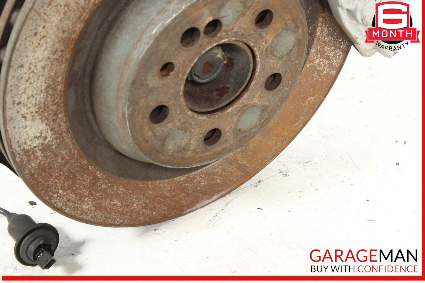 03-06 Mercedes W215 CL600 Rear Right Spindle Knuckle CV Shaft Brake Rotor Assy
