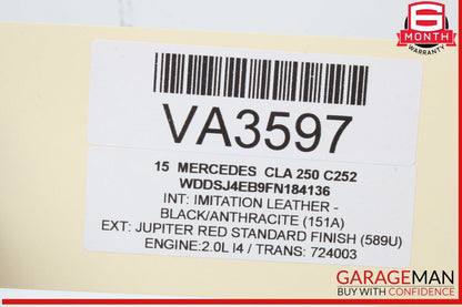 08-20 Mercedes W117 CLA250 Headlight Fog Light Switch Control Module OEM