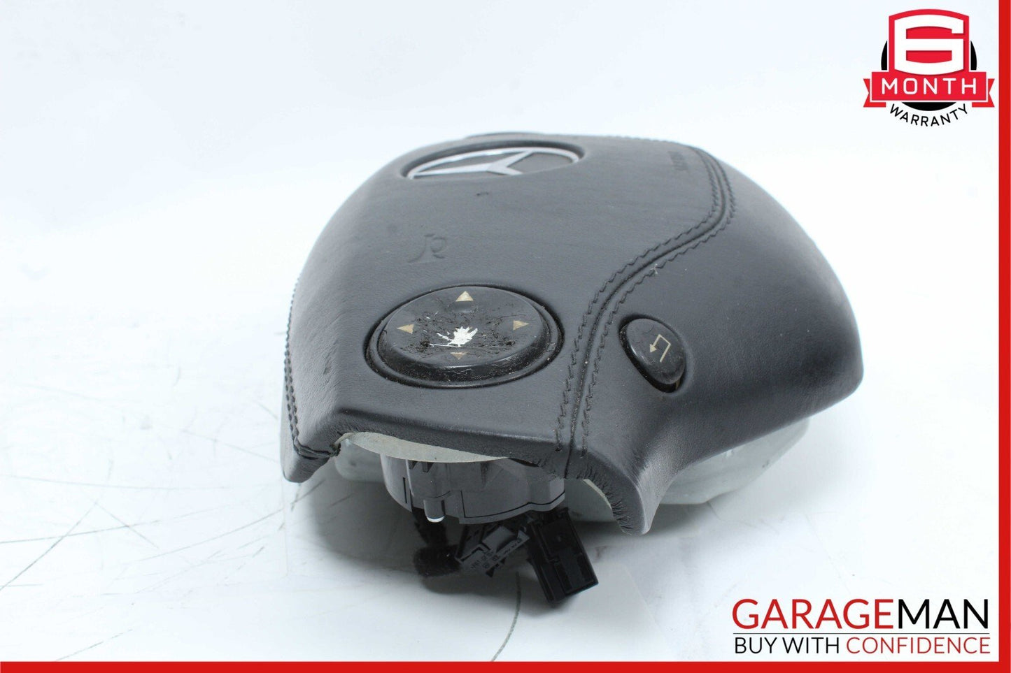 07-10 Mercedes W221 S550 S450 CL550 Steering Wheel Airbag Air Bag Black OEM