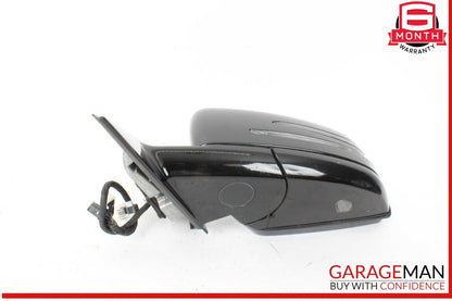 14-16 Mercedes W212 E350 Front Left Side Door Rear View Mirror w/ Blind Spot