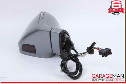 12-18 Audi A7 S7 Front Left Driver Side Door Rear View Mirror Silver 4G8857409AM