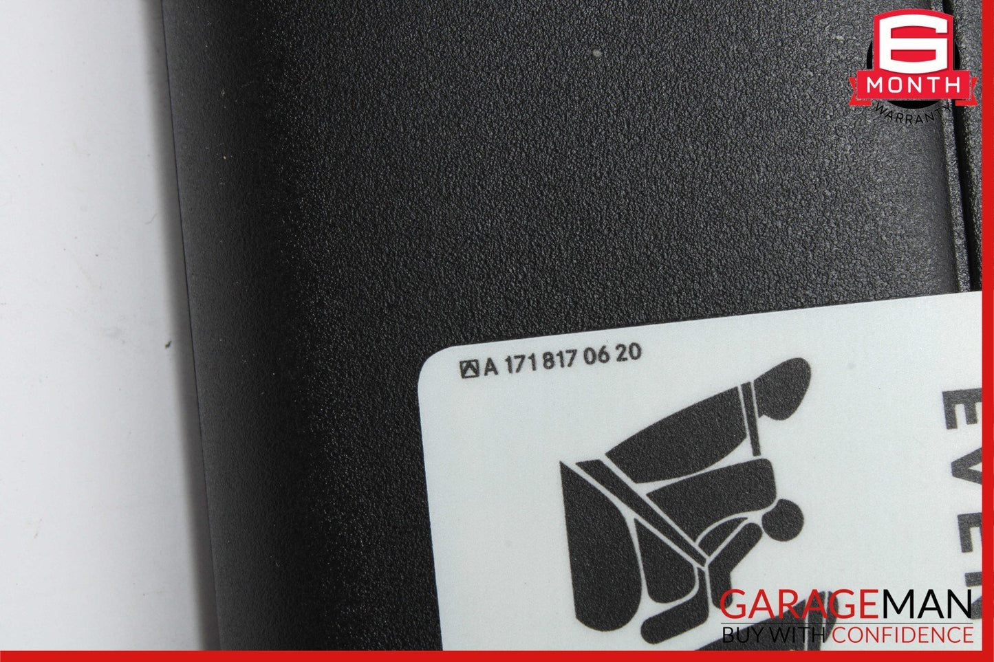 05-11 Mercedes R171 SLK300 Front Left Driver Sun Visor Sunvisor Shade Black OEM
