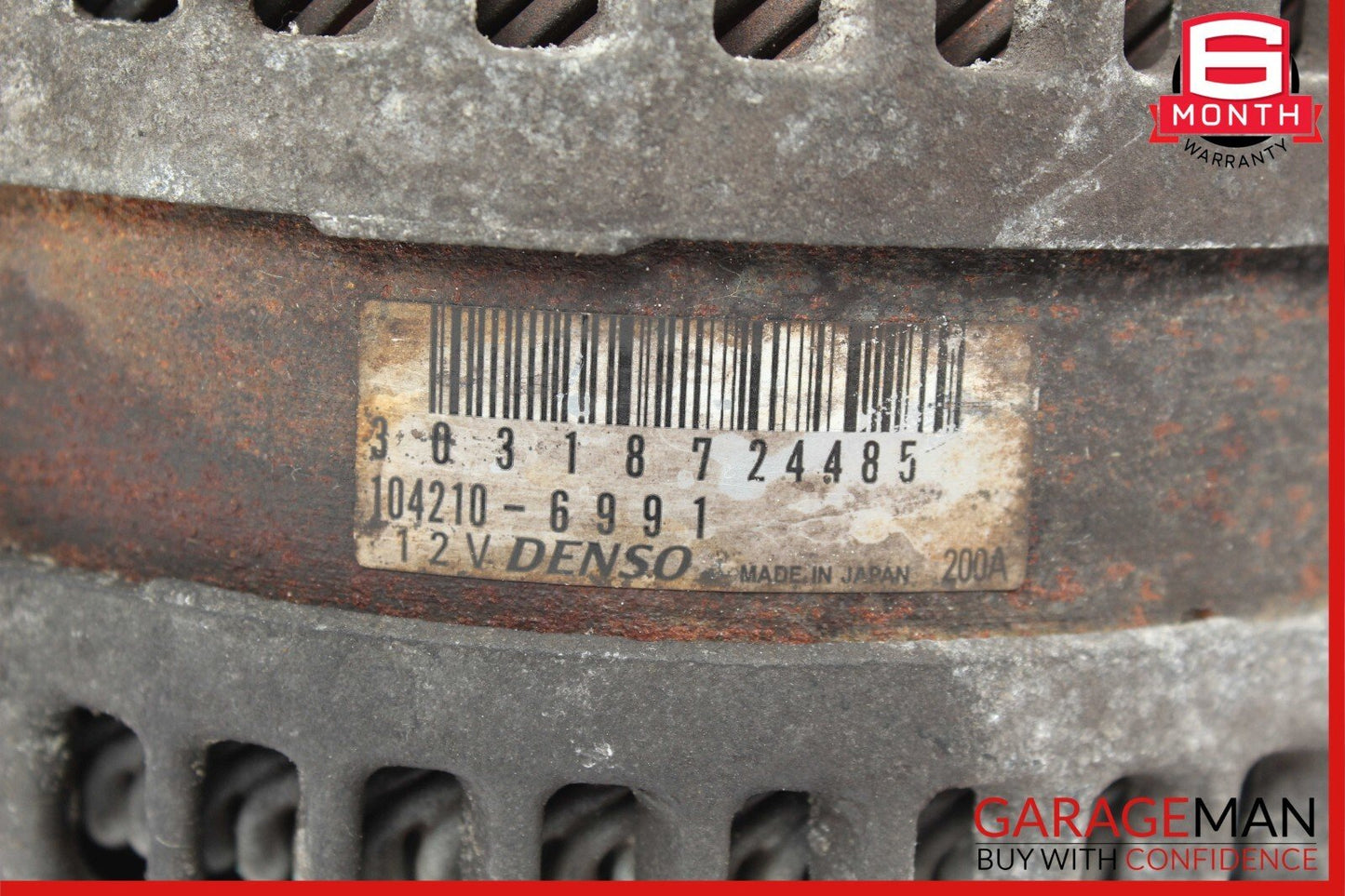 14-19 Maserati Ghibli 3.0L Engine Motor Alternator Generator 200 Amp OEM