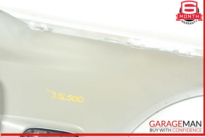 03-08 Mercedes R230 SL500 SL600 Front Left Side Wing Fender Panel Cover Silver