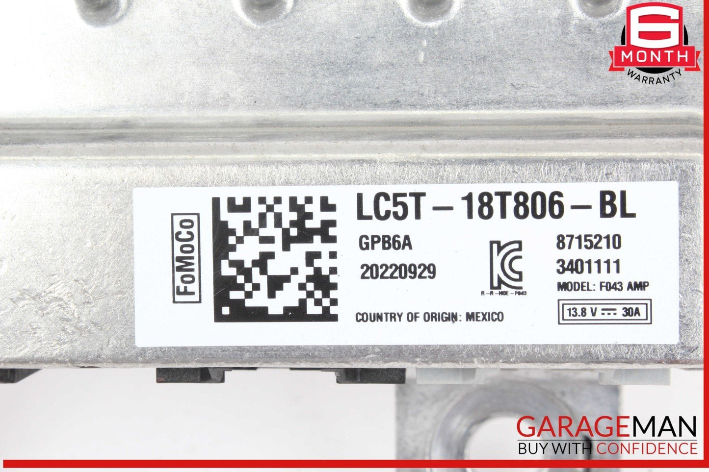 20-24 Lincoln Aviator Audio Radio Amplifier AMP LC5T18T806BL OEM