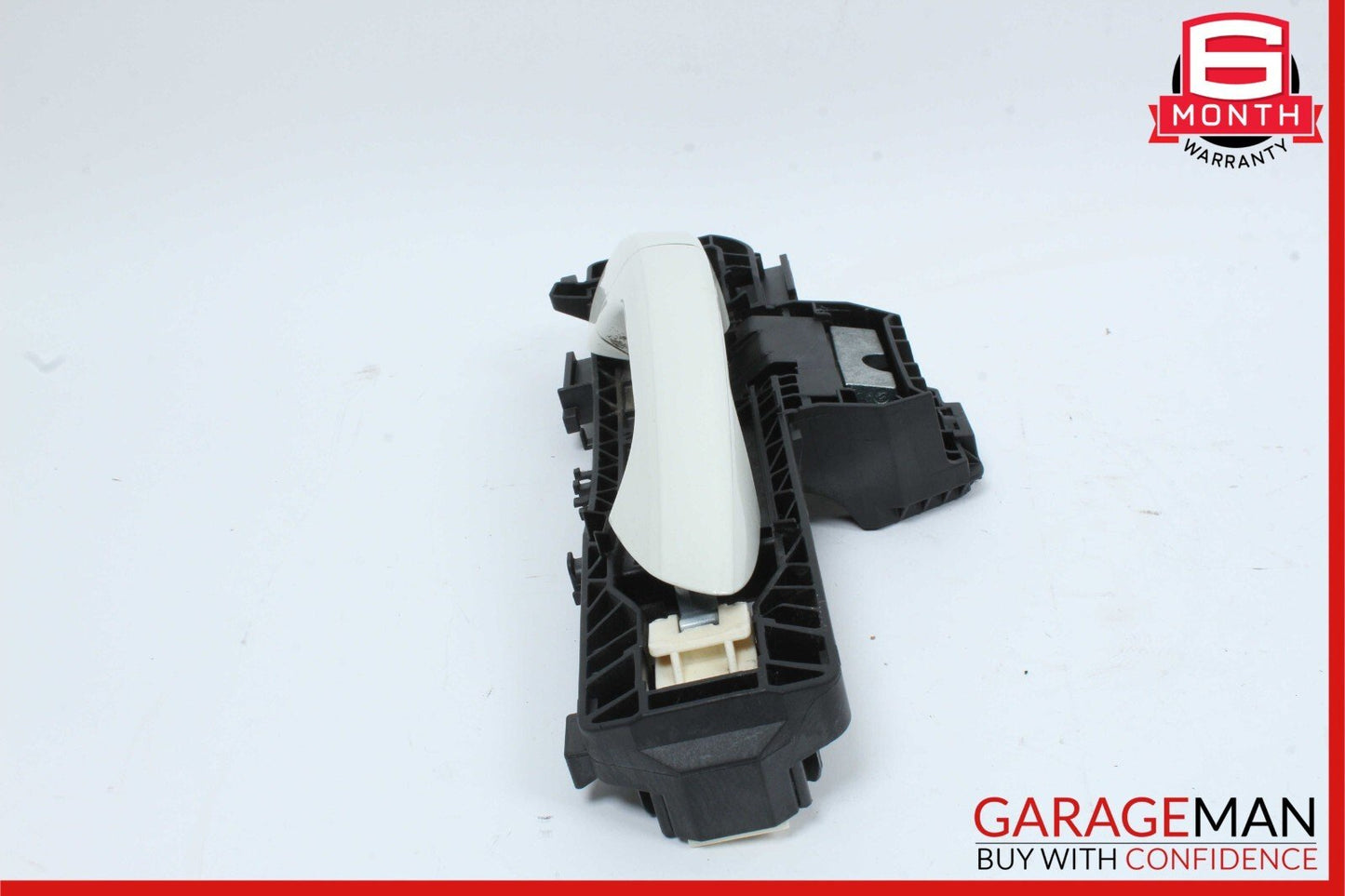 12-14 Mercedes W204 C300 Rear Driver Side Left Exterior Door Handle White OEM