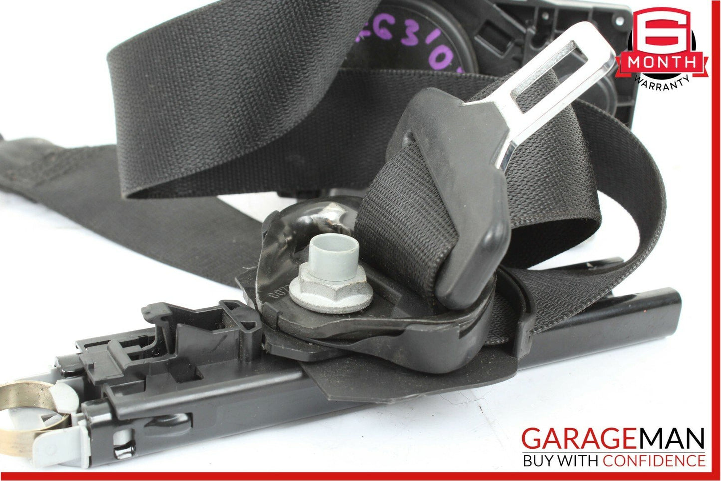 07-09 Mercedes W211 E63 AMG Front Left Side Seatbelt Seat Belt Retractor Black