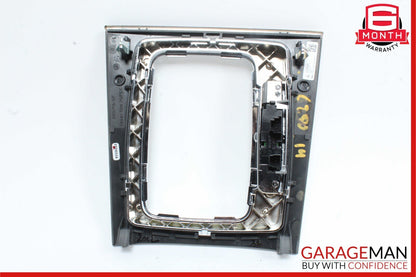 08-15 Mercedes W204 C300 Center Console Shifter Trim Cover Panel Bezel Wood Assy
