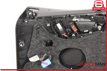 12-18 Audi A7 S7 RS7 Front Left Driver Side Door Panel Cover Trim Black OEM