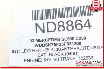 03-06 Mercedes R230 SL500 SL55 AC A/C Air Conditioning Compressor 0012300211 OEM