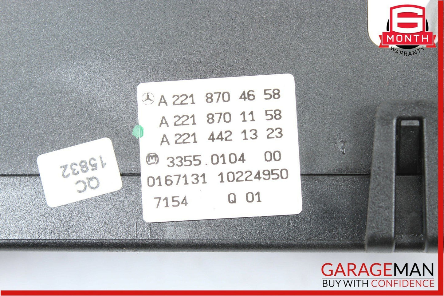 07-13 Mercedes W221 S550 S63 AMG A/C AC Heater Climate Control Module Switch OEM
