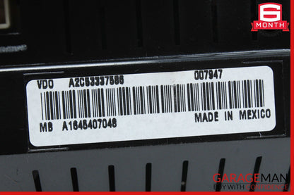 06-09 Mercedes GL320 GL450 ML550 Speedometer Odometer Instrument Cluster Gauge