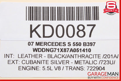 07-14 Mercedes W221 S550 CL550 Air Suspension Supply Valve Block Module Unit OEM