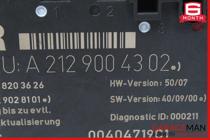 08-14 Mercedes W204 C63 E550 C300 E400 Front Right Side Door Control Module OEM