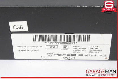 05-08 Porsche Boxster 987 CD Changer Magazine 99764514002 OEM