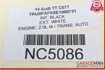 08-15 Audi TT TTS Quattro Bluetooth Telephone Communication Control Module Unit