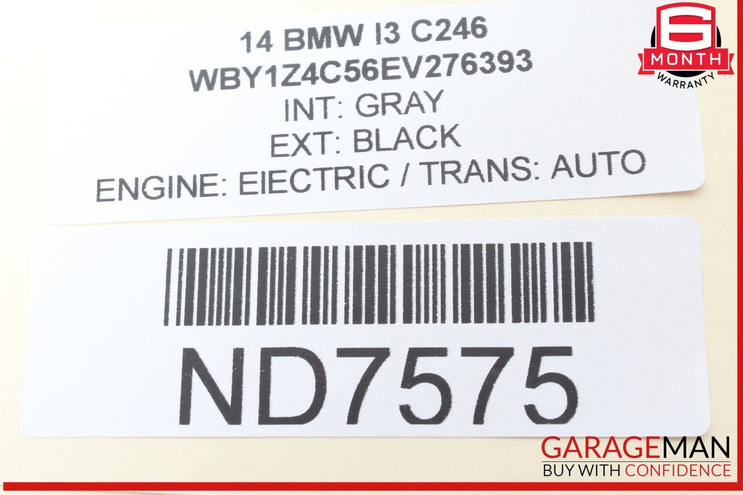 14-21 BMW i3 I01 Hybrid Amplifier Radiator Cooling Fan Motor 6983075 OEM
