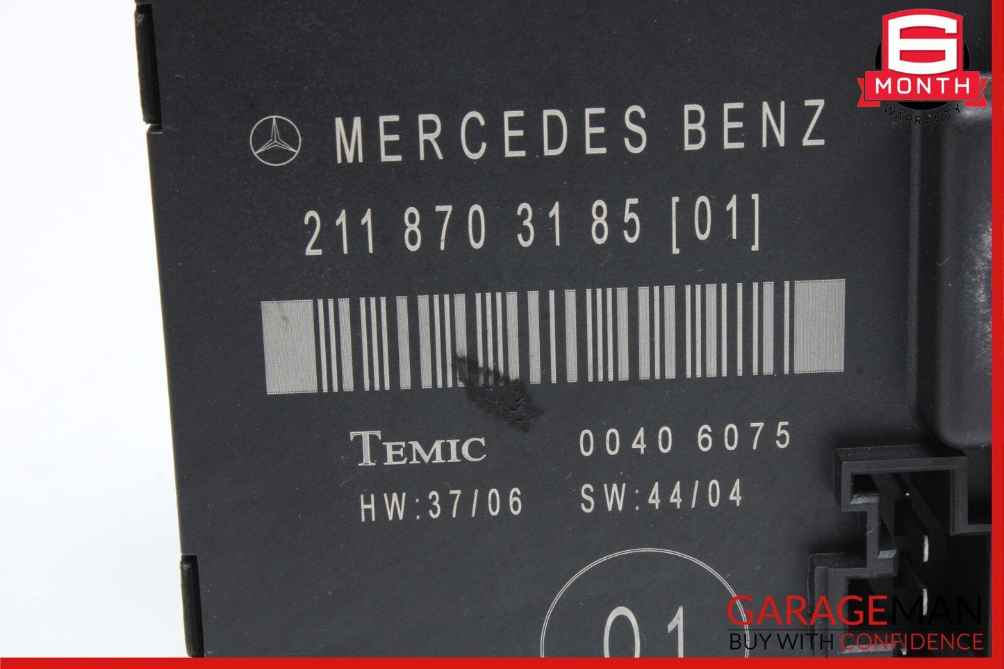03-09 Mercedes W211 E350 E550 E63 AMG Rear Left Side Door Control Module Unit