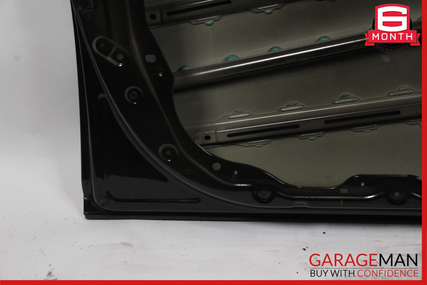 17-19 Genesis G90 Front Left Driver Side Exterior Door Shell Frame Panel Black