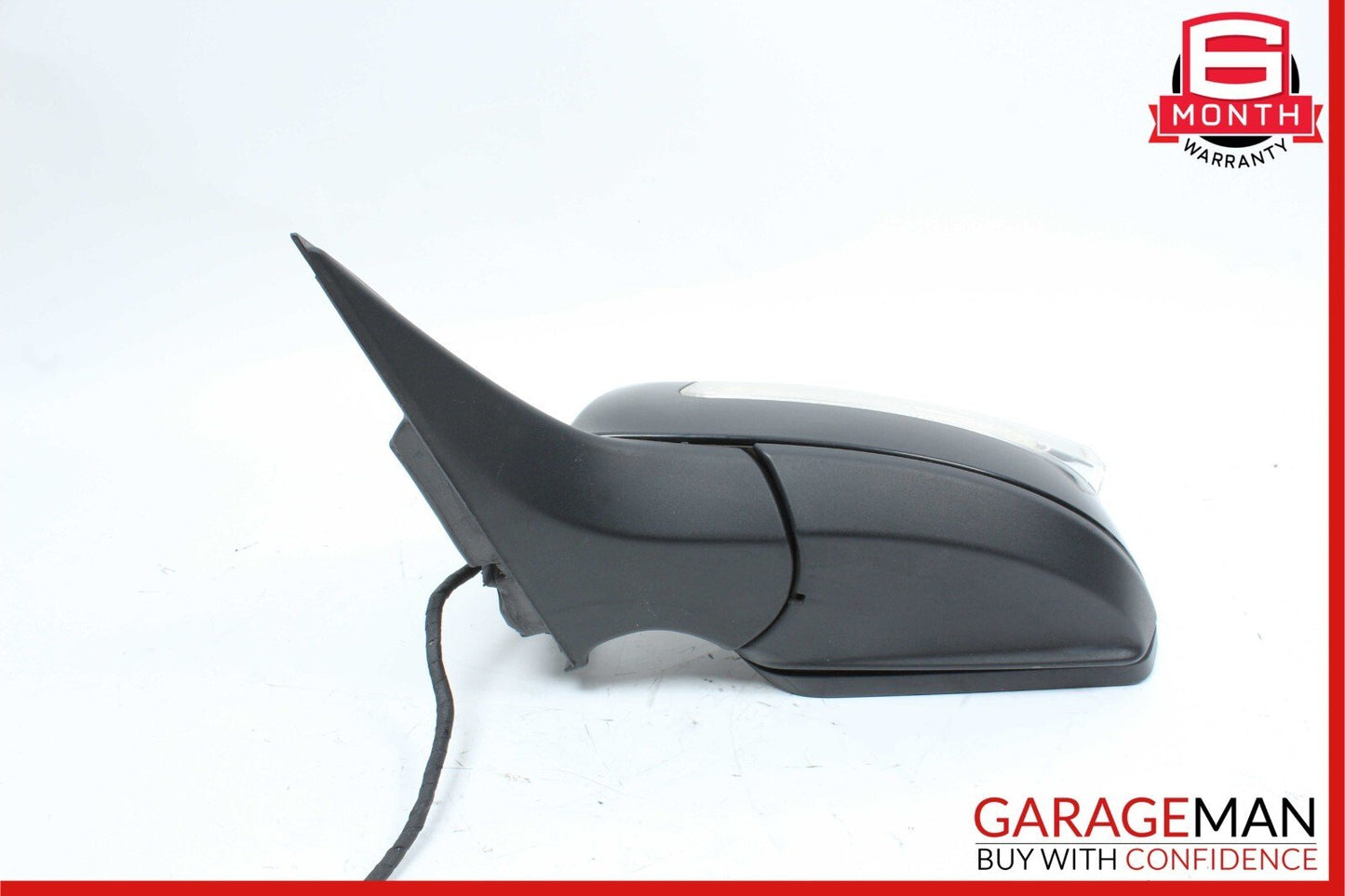 08-09 Mercedes W204 C350 C63 AMG Front Left Side Mirror Rear View Door Black OEM