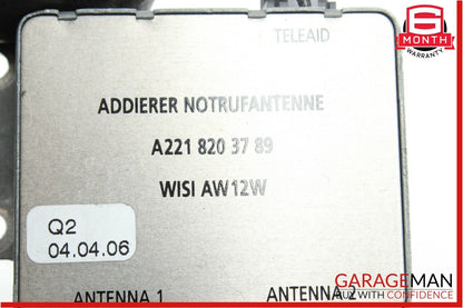 07-13 Mercedes W221 S550 CL550 Antenna AMP Amplifier Splitter Module Unit OEM