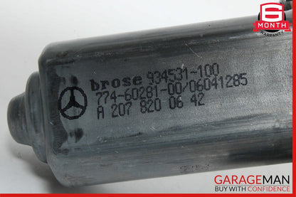12-20 Mercedes R172 SLK350 Front Right Side Door Window Regulator Motor Unit OEM