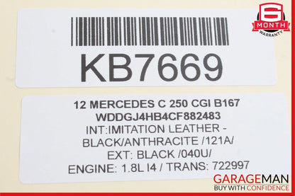 08-18 Mercedes CLS400 C250 E350 C300 Headlight Fog Light Switch Control Module