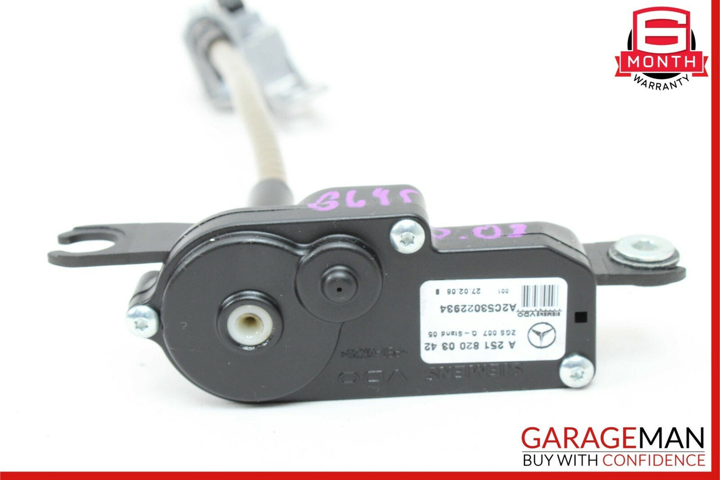 06-12 Mercedes GL450 ML450 R550 Rear Right Quarter Window Regulator Motor OEM