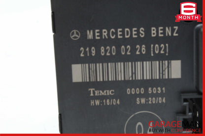 06-11 Mercedes W219 CLS350 CLS500 CLS550 Rear Left Side Door Control Module Unit