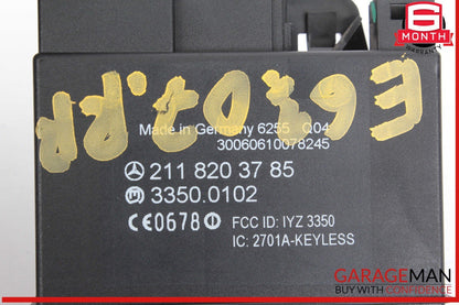 03-11 Mercedes W211 E63 AMG Rear Door Keyless Go Control Module Unit OEM