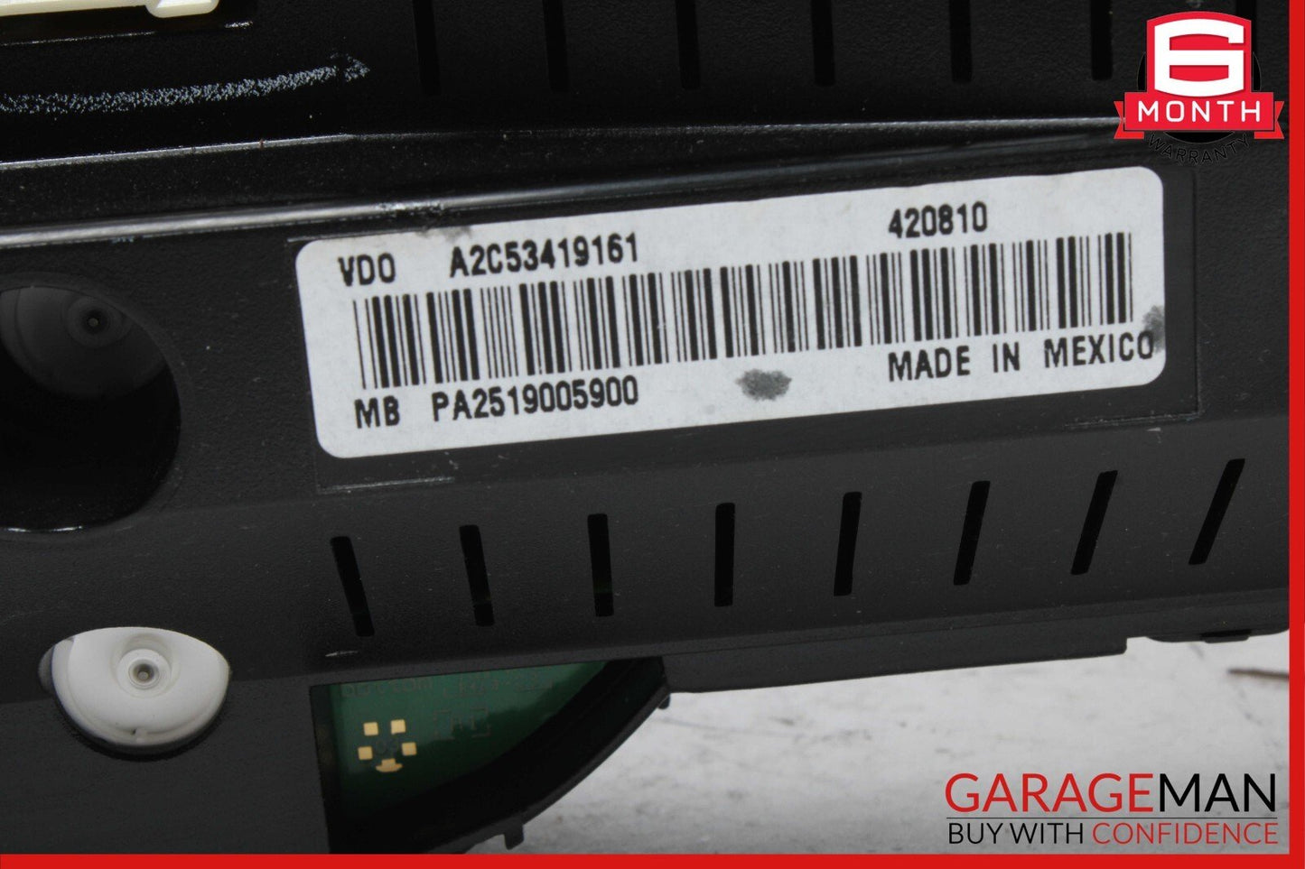 06-09 Mercedes X164 GL450 ML550 Instrument Speedometer Cluster 1645407048 OEM