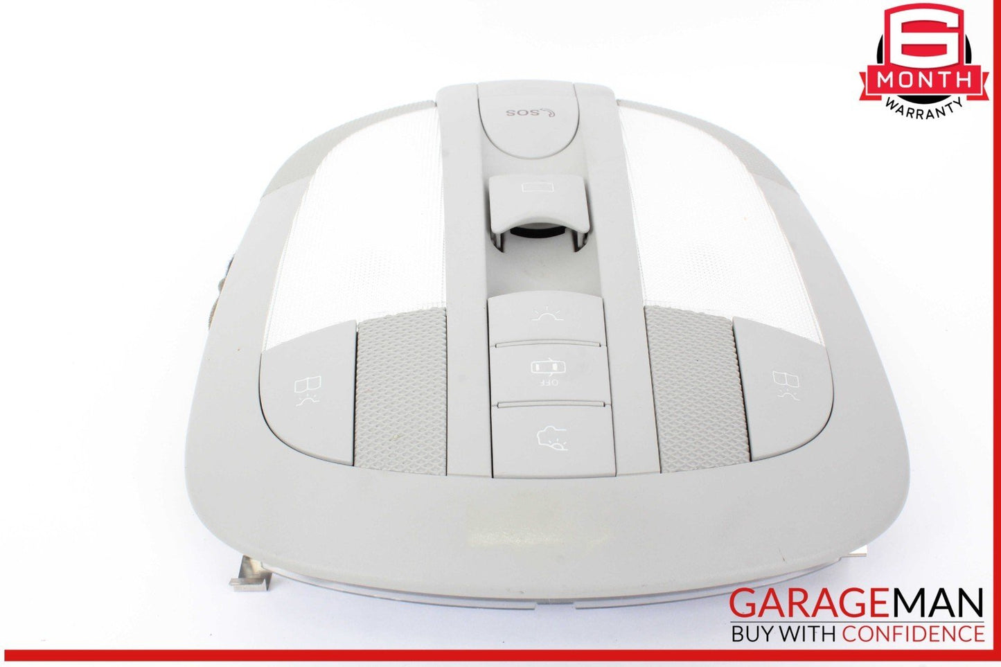 06-13 Mercedes W164 ML350 Front Overhead Dome Light Lamp Gray 2518200610 OEM