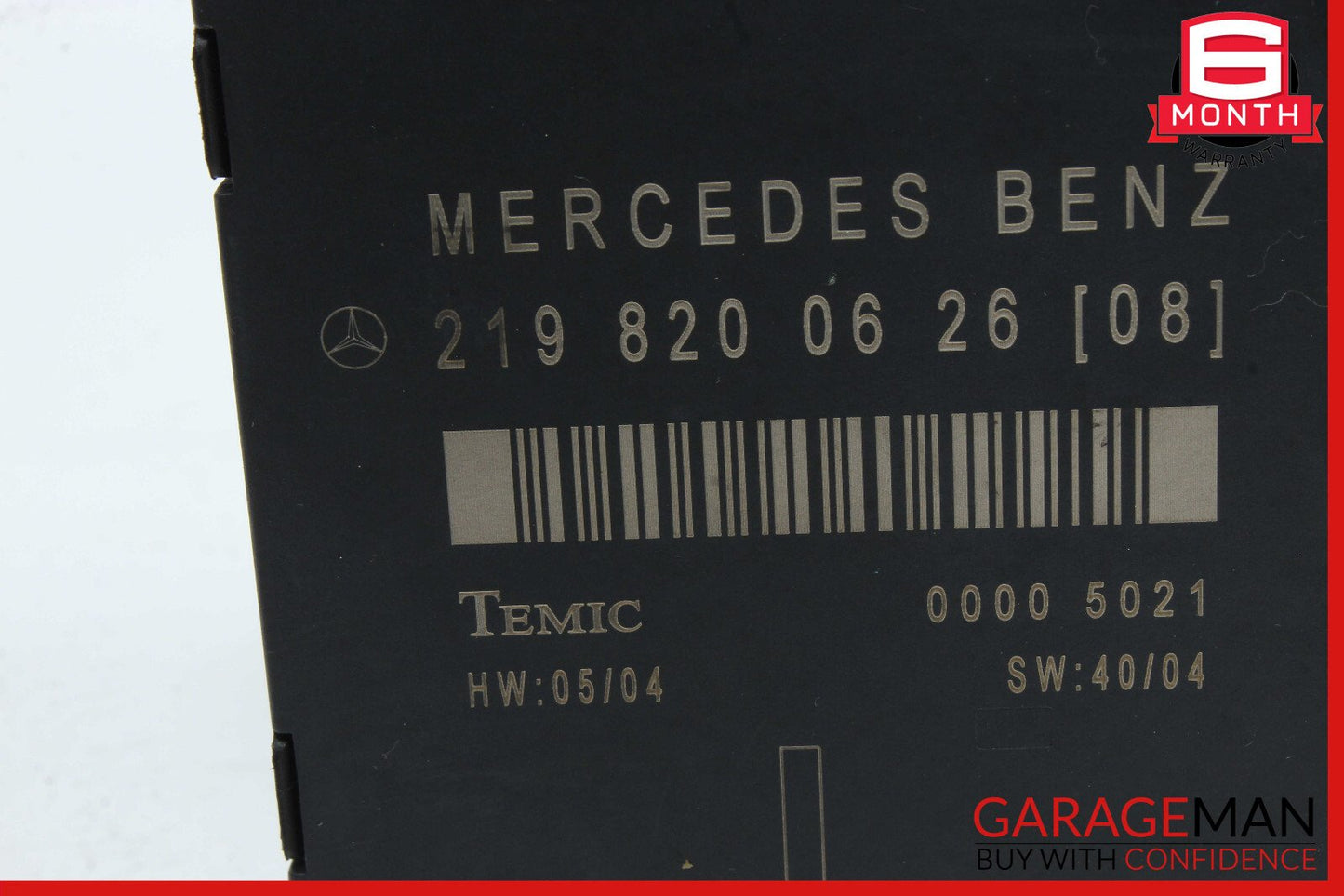 06-11 Mercedes W219 CLS500 Front Left Driver Side Door Control Module OEM