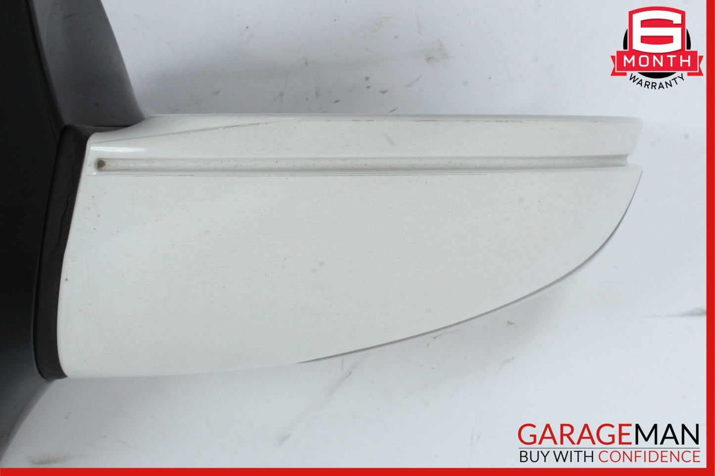 06-10 Mercedes W251 R350 R500 Front Left Side Mirror Door Rear View White OEM