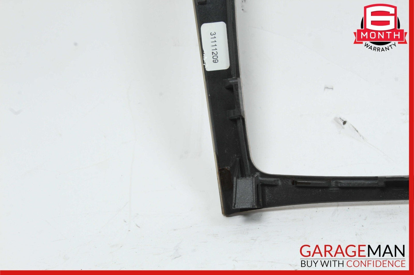 08-14 Mercedes W204 C300 C350 Center Console Gear Shift Trim Cover Bezel Wood