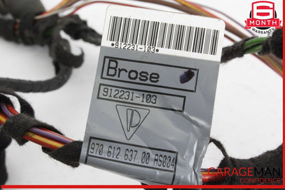 10-16 Porsche Panamera 970 Rear Right Side Door Wire Wiring Harness OEM