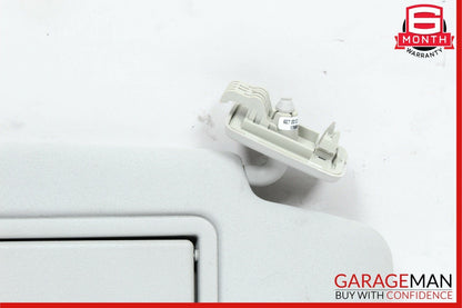 08-14 Mercedes W204 C300 C250 Front Right Passenger Side Sunvisor Sun Visor Grey