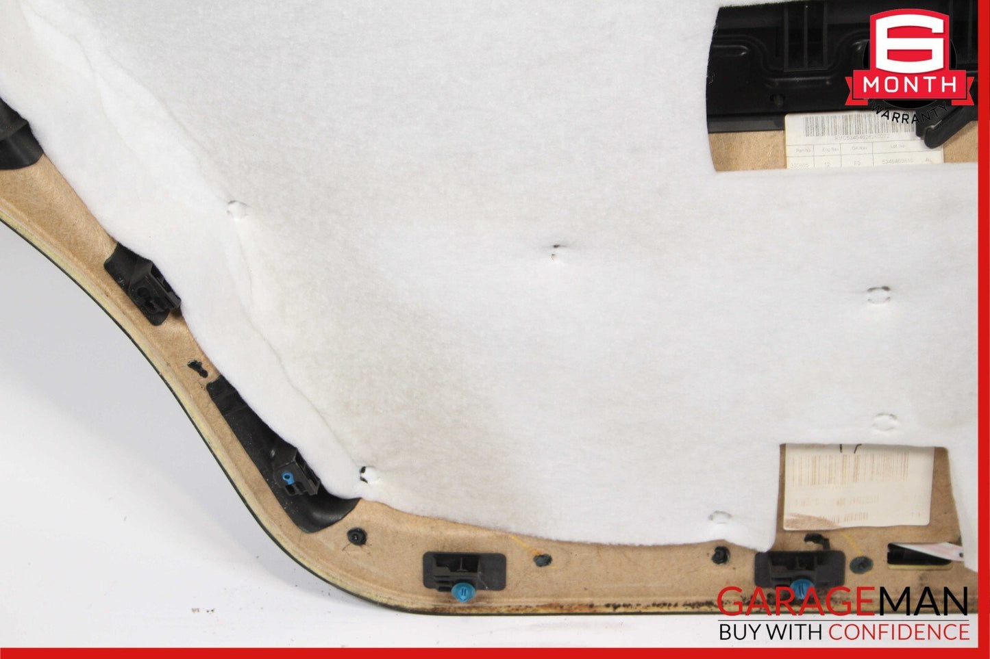06-13 Mercedes W251 R350 Rear Right Interior Door Trim Panel Cover Assy Black