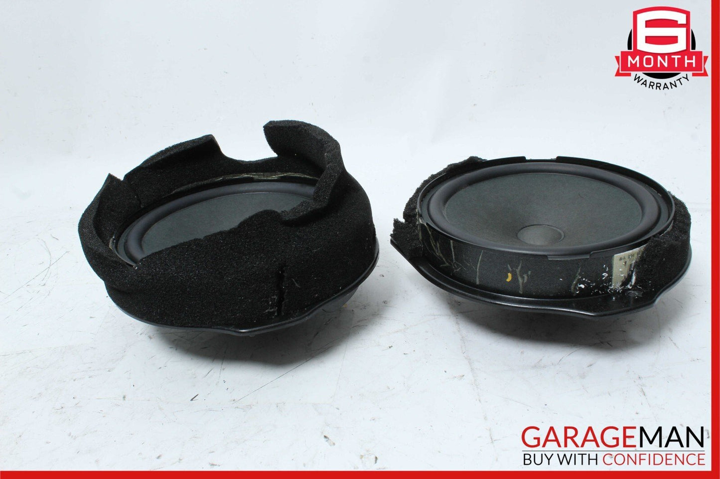 08-14 Mercedes W204 C350 Front Right & Left Side Door Sound Speaker Set of 2 Pc