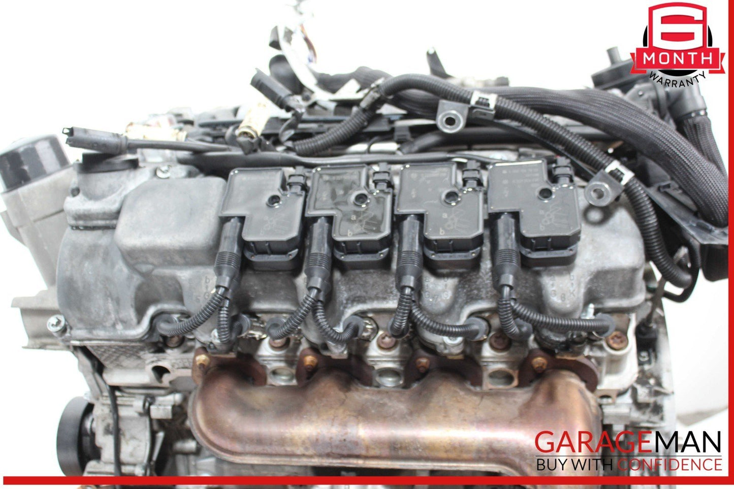 03-06 Mercedes R230 SL500 RWD Engine Motor Block Assembly OEM 194k