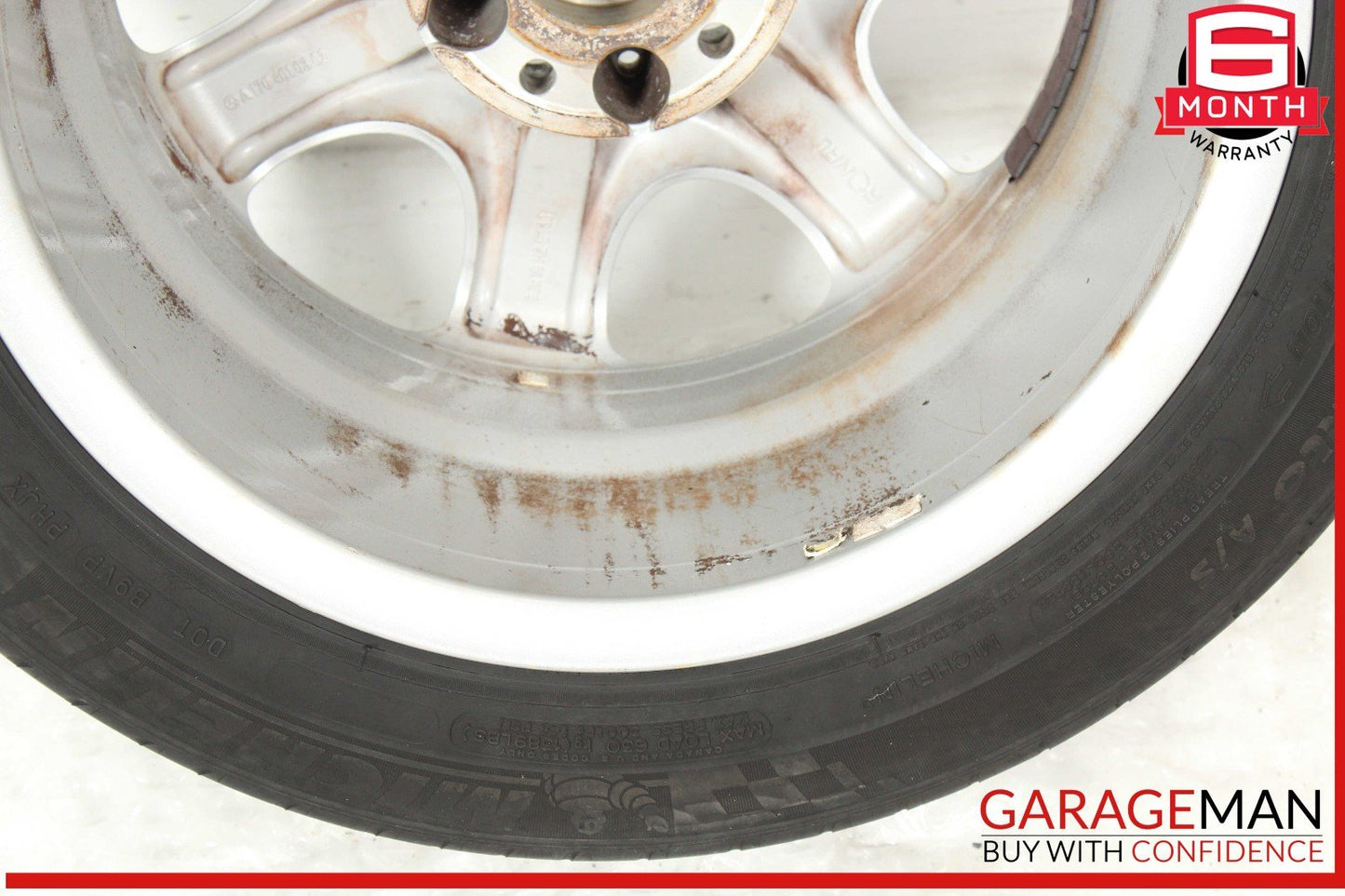 97-04 Mercedes R170 SLK230 SLK320 Rear Wheel Tire Rim 8Jx16H2 ET30 OEM