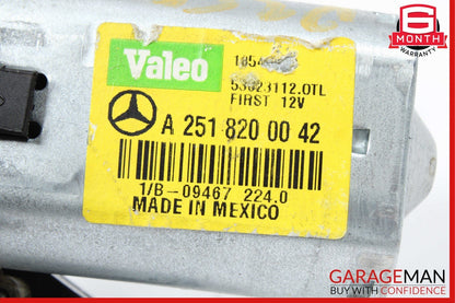 06-13 Mercedes W251 R550 GL350 ML450 Rear Windshield Glass Wiper Motor OEM