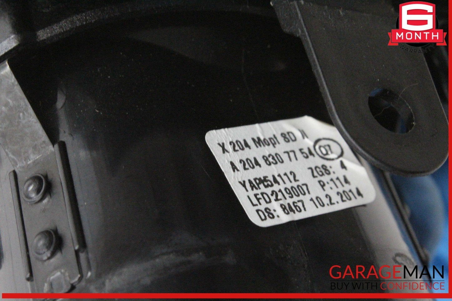 13-15 Mercedes X204 GLK350 4MATIC Front Left Side Dash AC Air Vent w/ Trim OEM