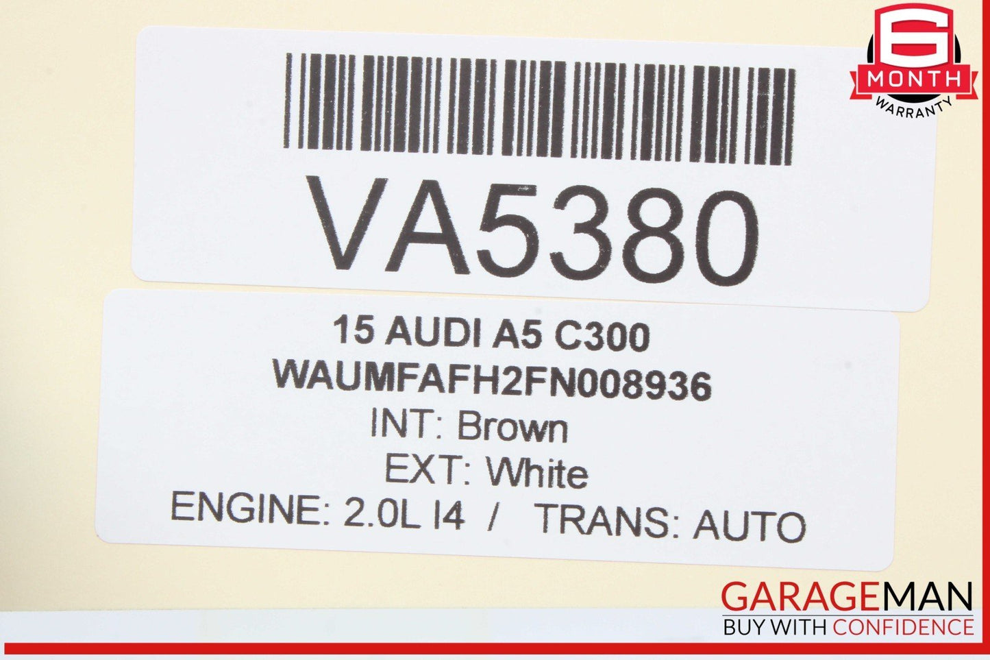 13-17 Audi A5 A4 S4 Q5 Rear Side Blind Spot Radar Sensor Module 8T0907568B OEM