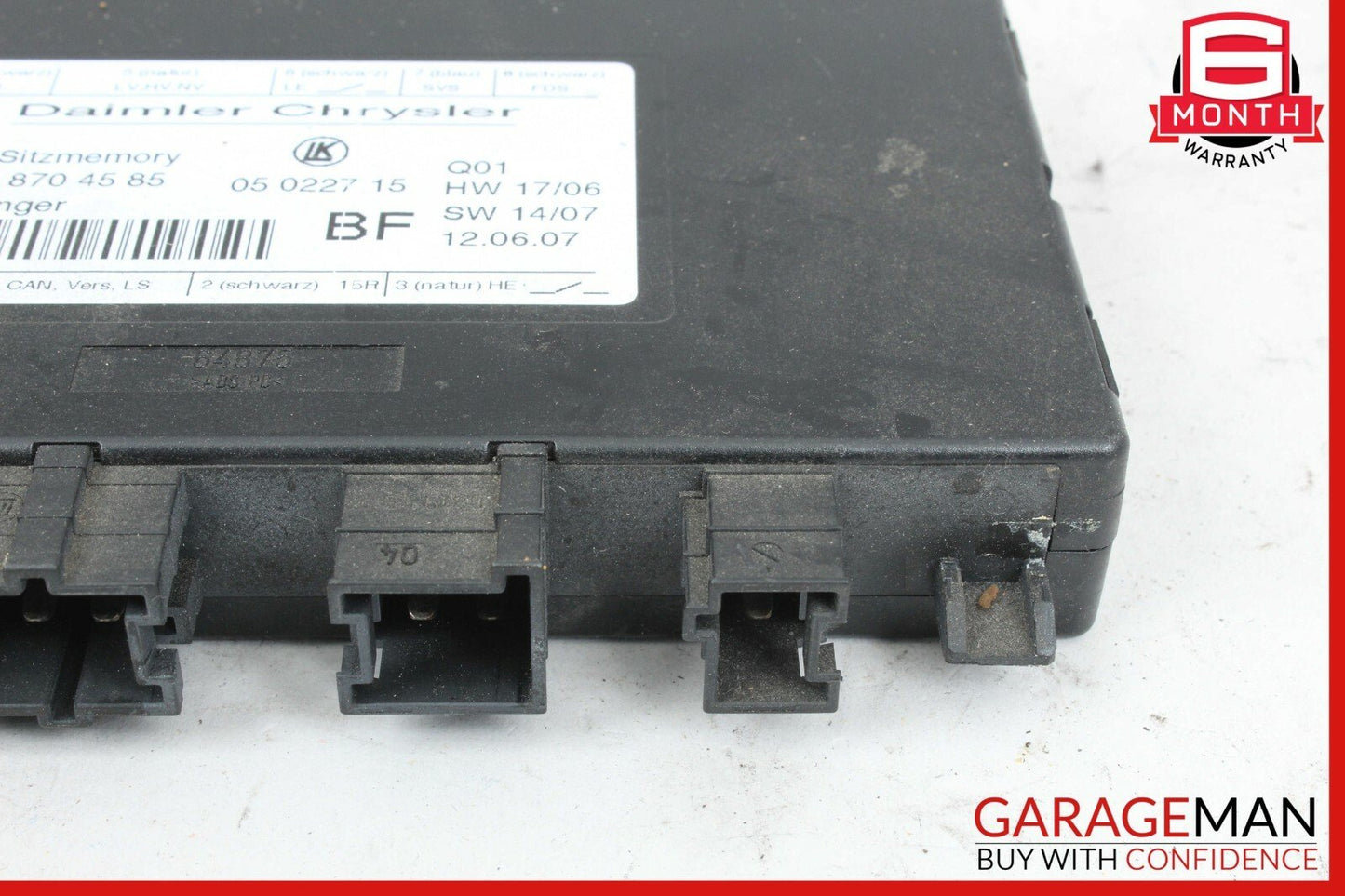 03-11 Mercedes W211 E350 CLS550 Front Right Side Seat Control Module Unit